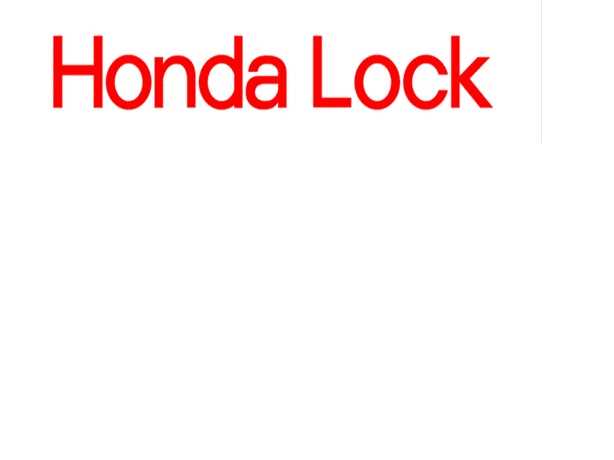 Honda Lock